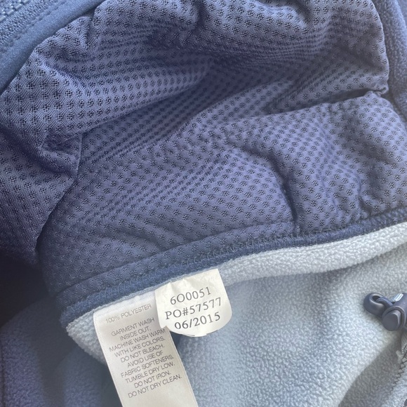 Vineyard Vines Fleece Vest Jacket Blue/Lt.Blue Mens Medium M Full Zip EUC - Picture 2 of 8